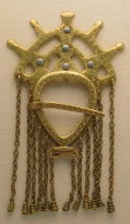 Highlanders clip made of brass, replica, XVIII/XIX century